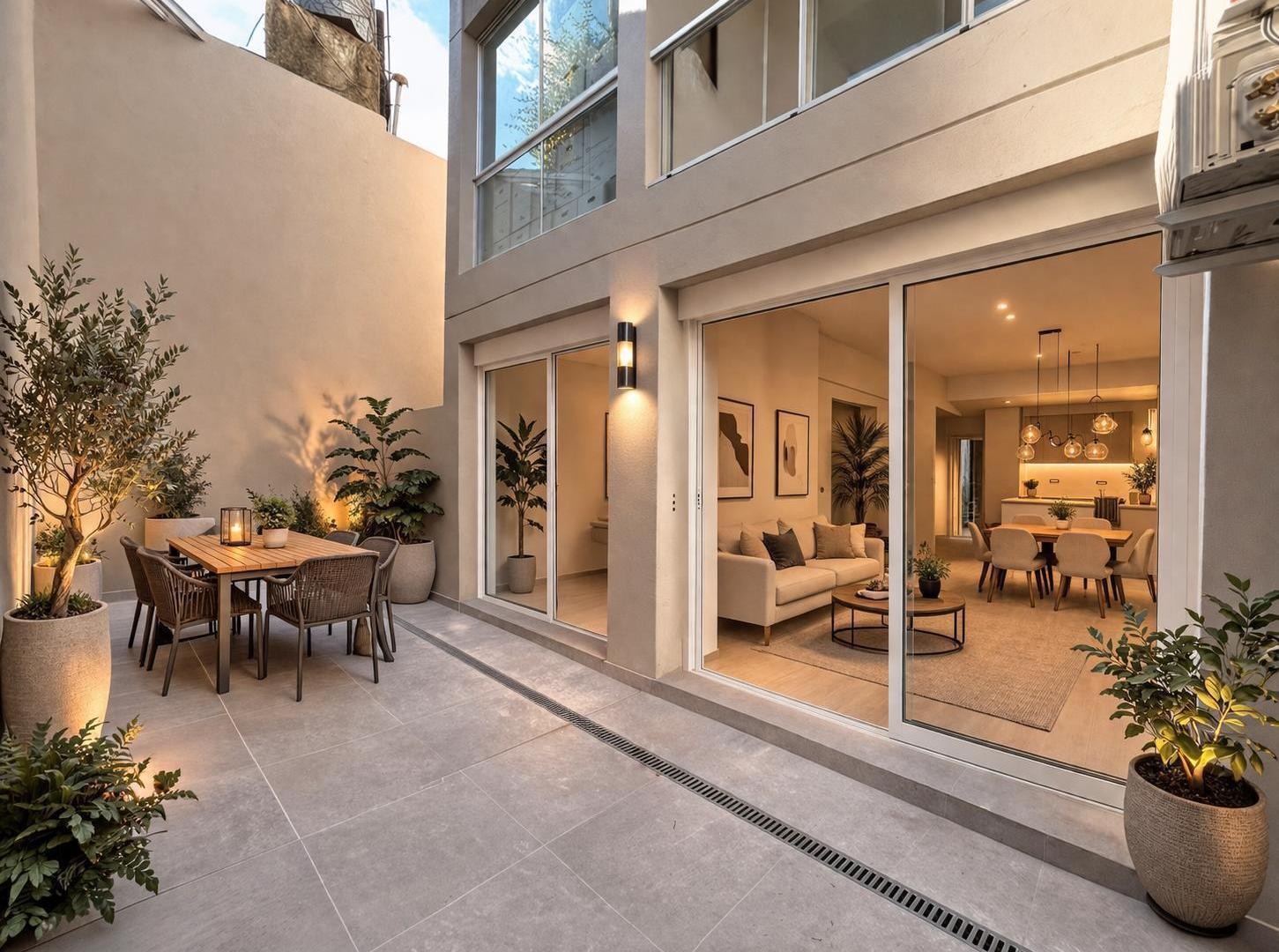 2 AMBIENTES CON PATIO PB - AMENITIES - COLEGIALES