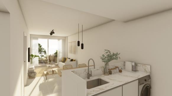 Emprendimiento en desarrollo - 2 ambientes con balcón y amenities - Colegiales