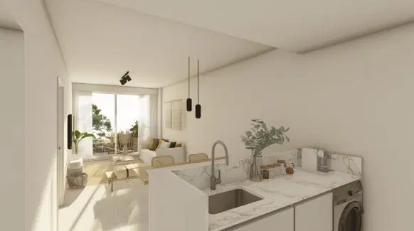 Emprendimiento en desarrollo - 2 ambientes con balcón y amenities - Colegiales 4