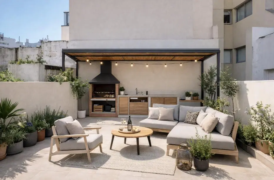 3 ambientes sin expensas con Terraza y parrilla - Palermo 2