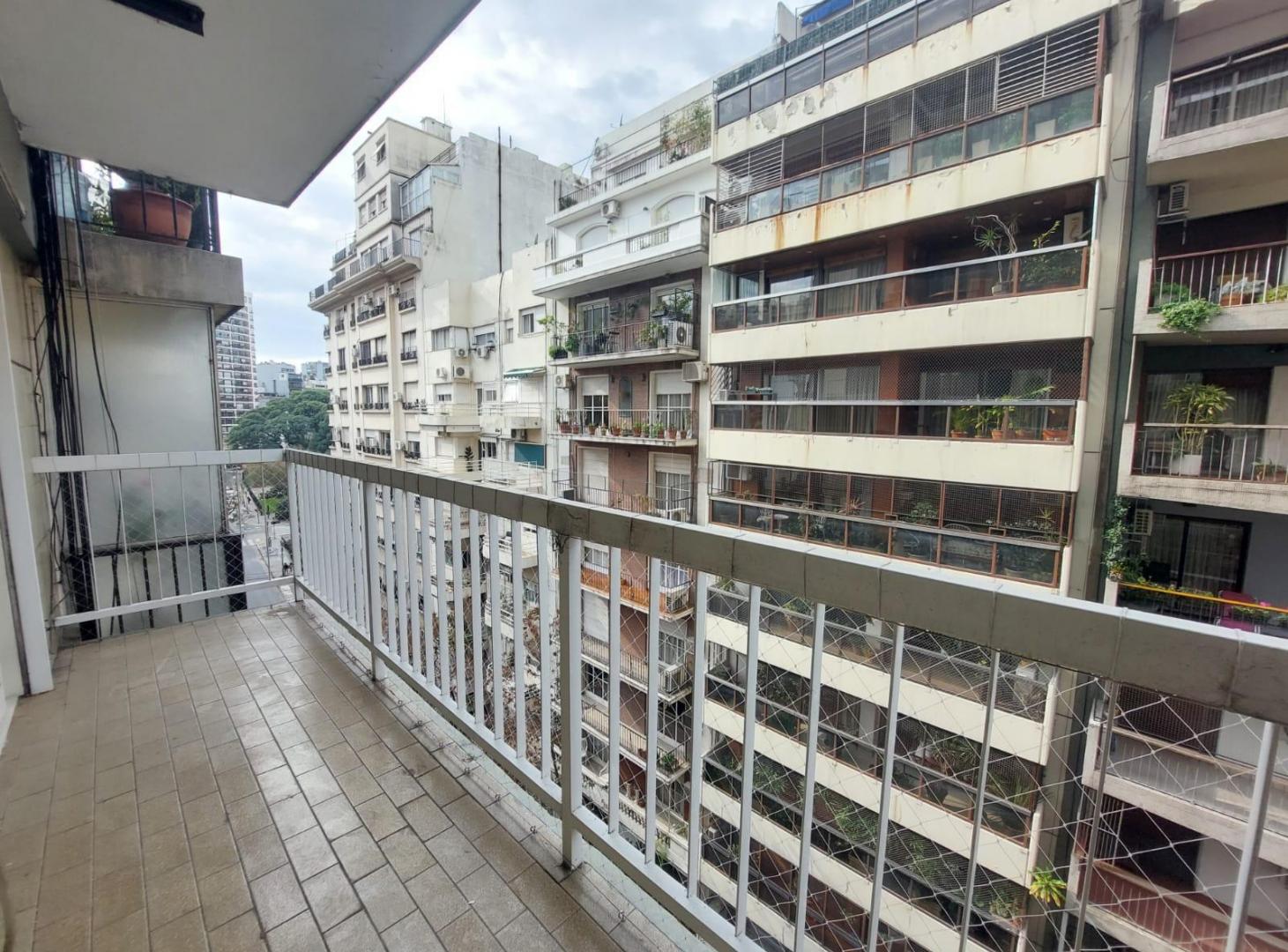 Foto de Monoambiente en alquiler Recoleta, 7mo piso al frente con balcón - 28 m², imagen 5