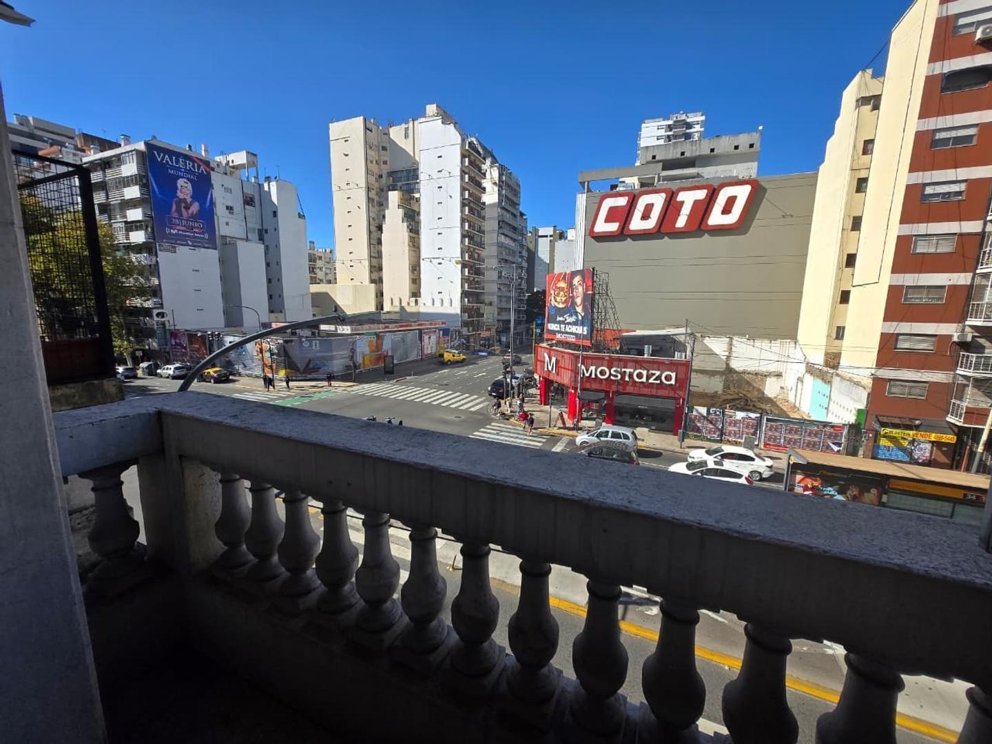 AV. CORRIENTES 5810 2º 6 MONOAMBIENTE FRENTE BALCON - VILLA