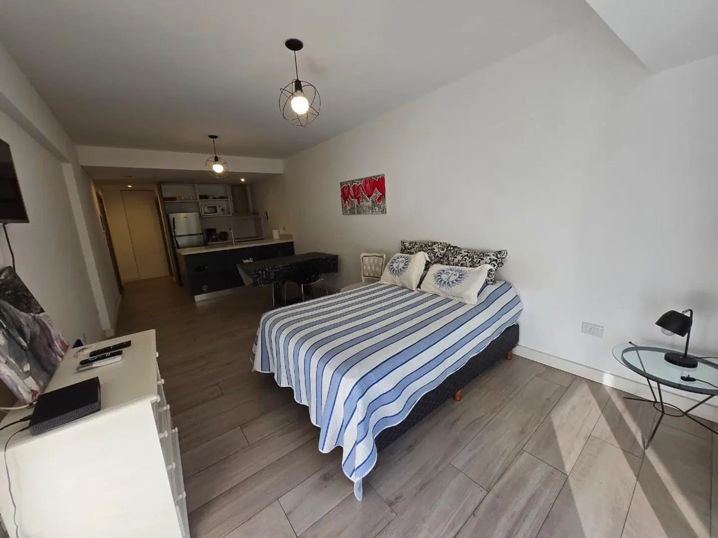 Depto monoambiente amplio divisible amueblado amenities 2