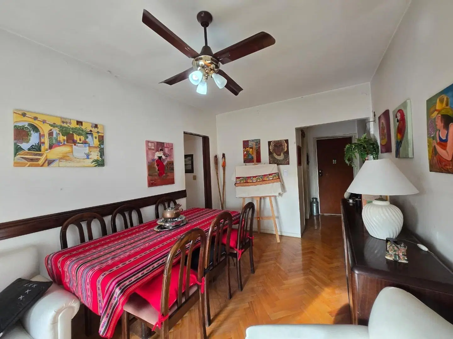 Departamento 3 amb c/fte balcón 4