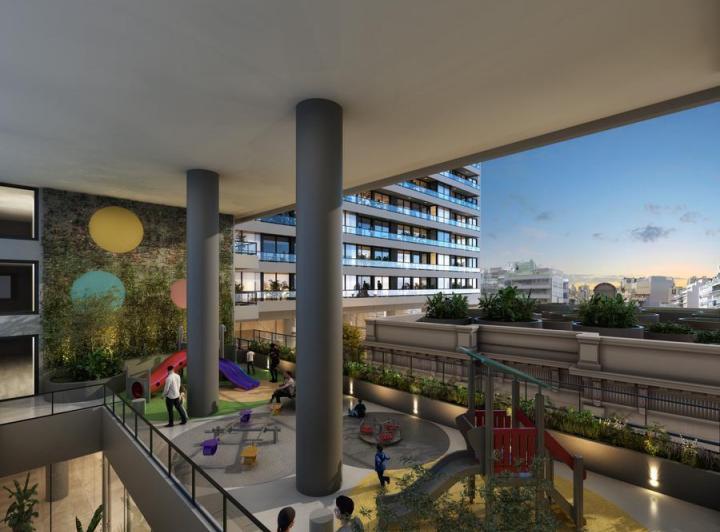 Venta Departamento 4 Ambientes con Dependencia en Construcción, Torre Roccatagliata en Belgrano R 4