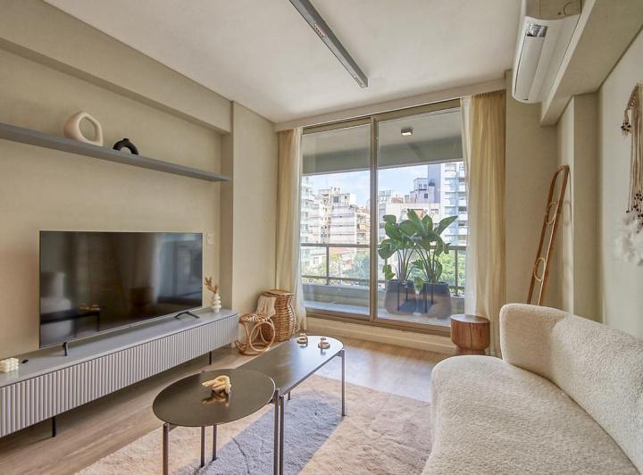 Venta Departamento de 3 Ambientes en Palacio Roccatagliata, en Construcción en Belgrano R 5
