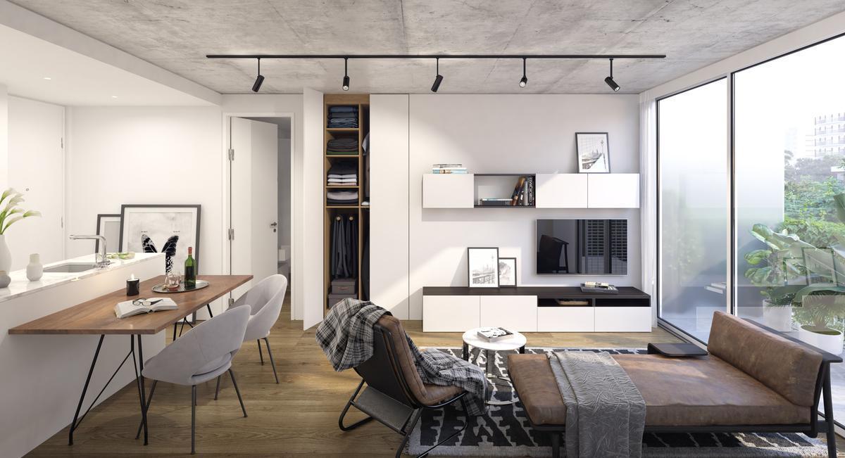 Foto de EN POZO - VENTA DEPARTAMENTO DE 1 AMBIENTE EN PALERMO HOLLYWOOD, imagen 3