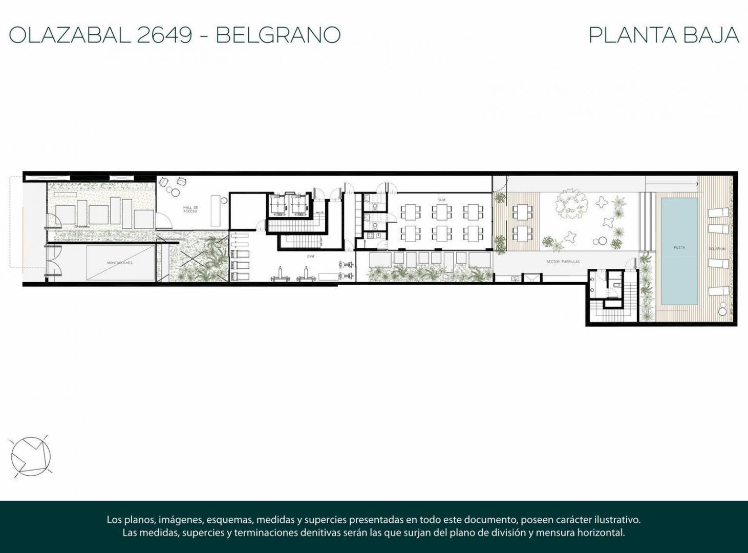 VENTA DEPARTAMENTO APTO PROFESIONAL DE 1 AMBIENTE EN BELGRANO, EN CONSTRUCCION