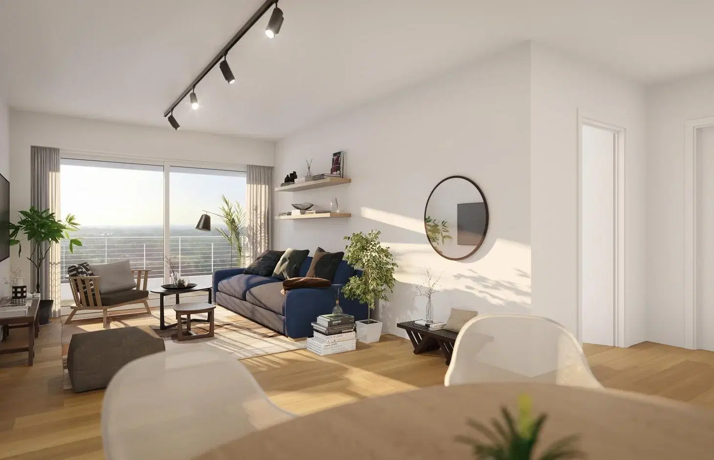 Departamento 3 ambientes con balcón aterrazado en Belvedere Yacht – Nordelta 5