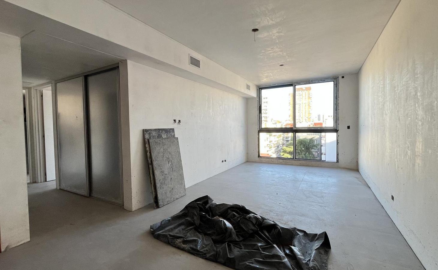 VENTA DEPARTAMENTO DE 3 AMBIENTES CON TERRAZA CON PARRILLA EN BELGRANO, EN CONSTRUCCION