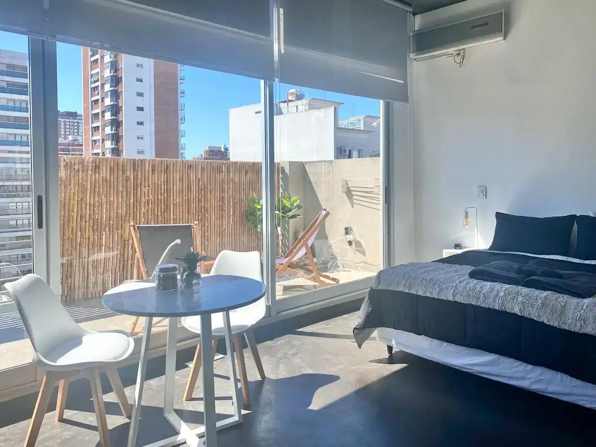 VENTA MONOAMBIENTE DIVISIBLE CON BALCON TERRAZA, PARRILLA, COCHERA Y BAULERA - BELGRANO 4