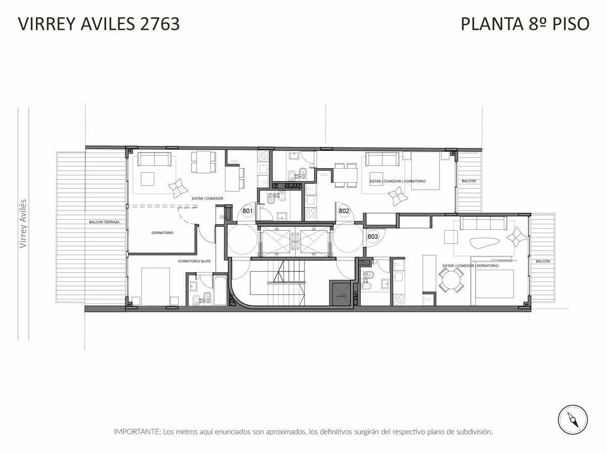 Venta Departamento 3 Ambientes con Balcón Terraza, a Estrenar en Belgrano