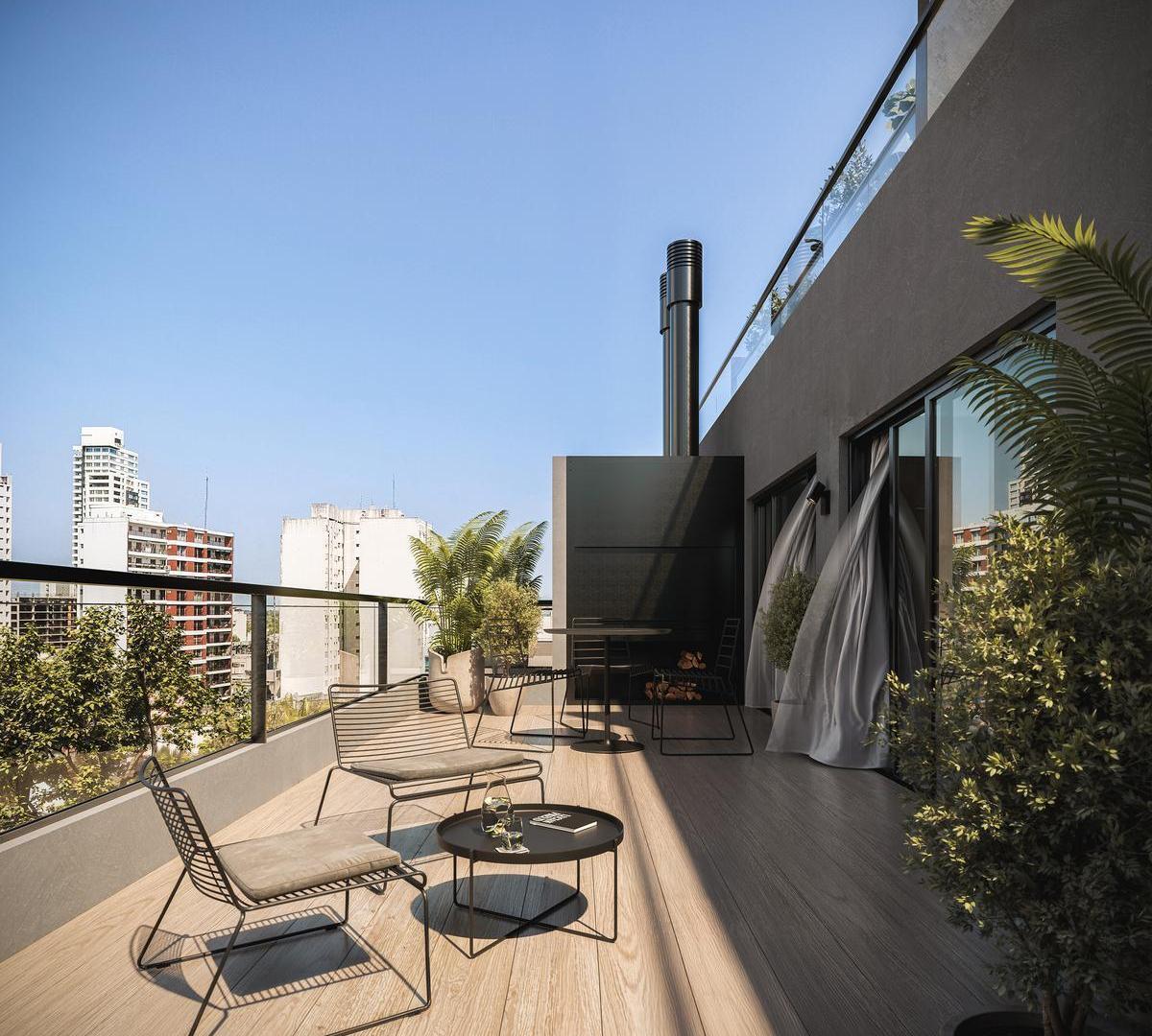 Foto de Venta Departamento de 2 Ambientes con Balcón Terraza con Parrilla en, imagen 3
