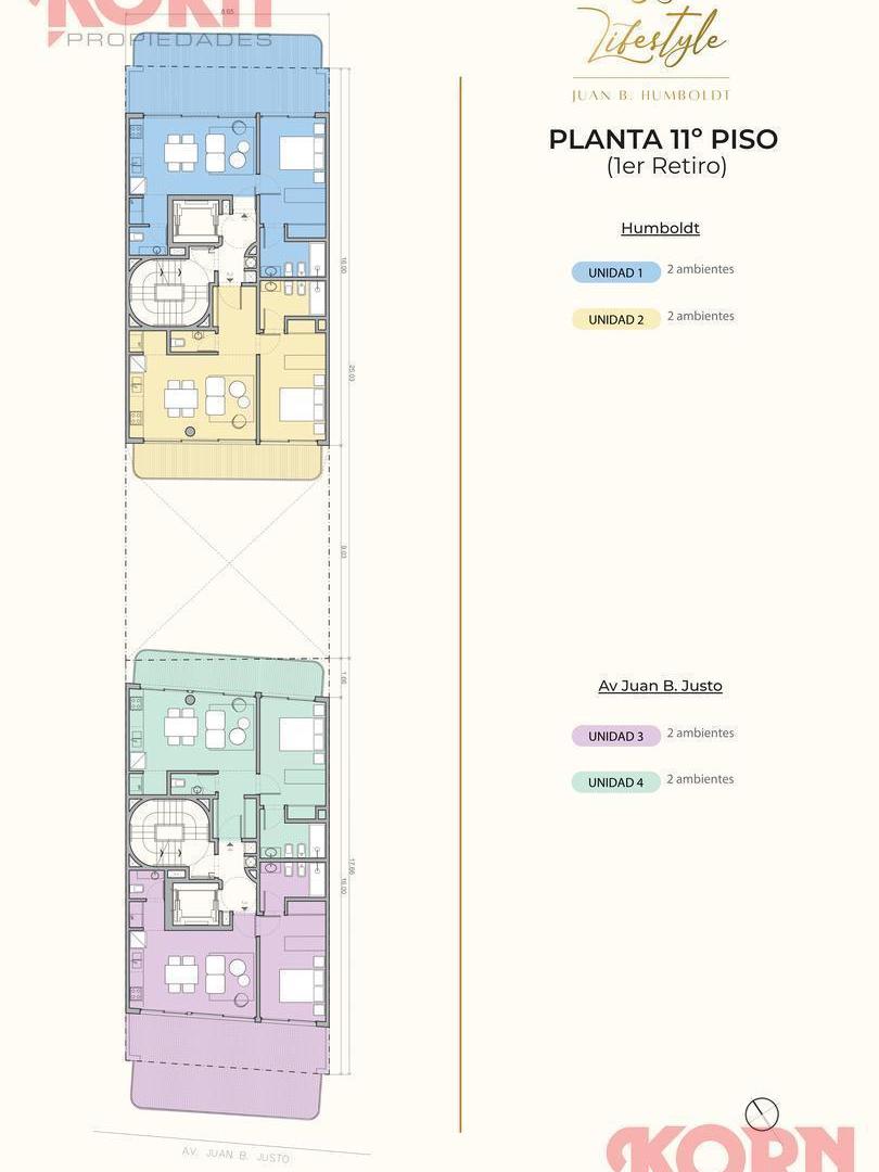 Foto de VENTA 2 AMBIENTES CON TERRAZA PALERMO HOLLYWOOD | UNIDAD 3 PISO 11, imagen 1