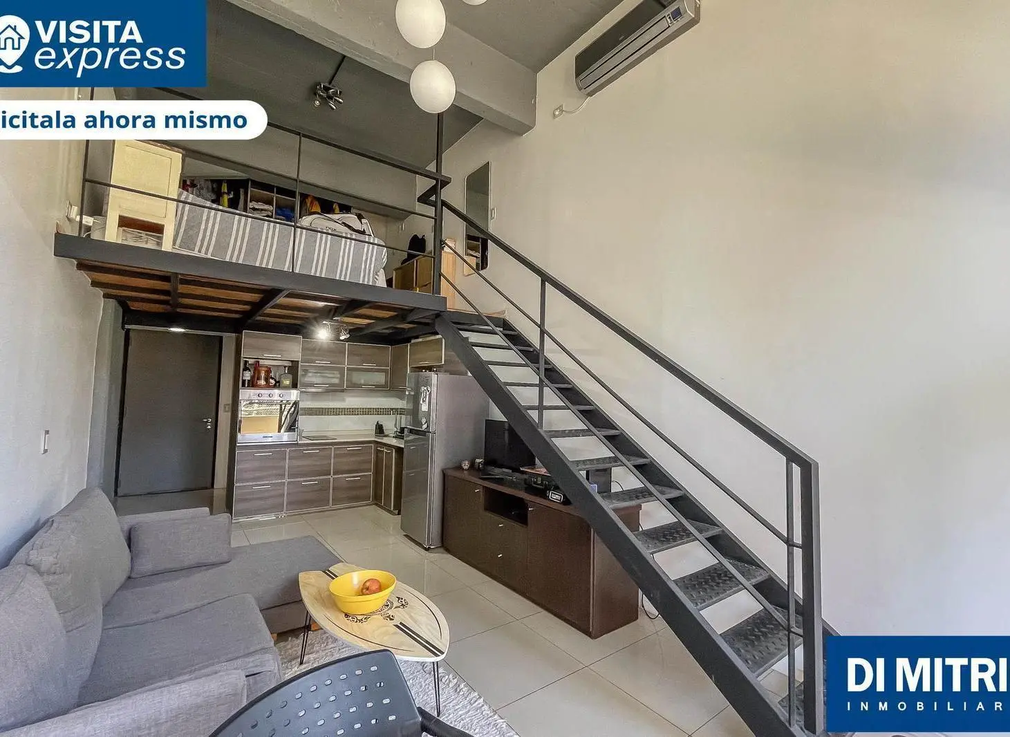 La Boca loft con entrepiso y balcon 2