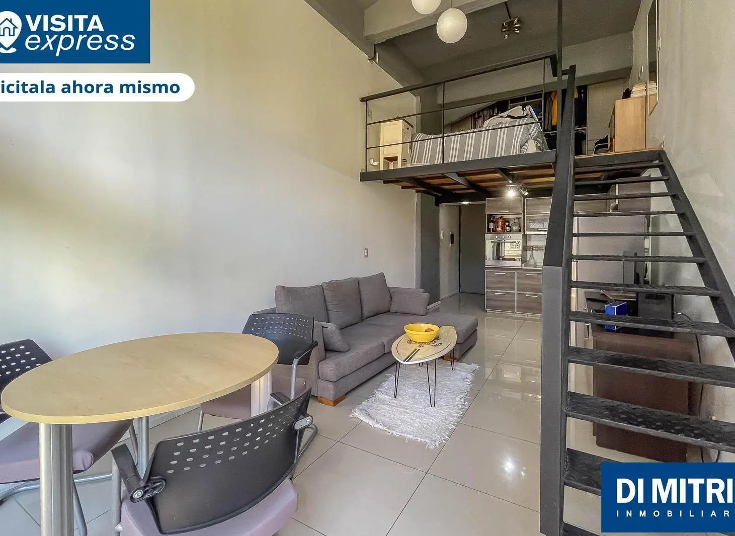 La Boca loft con entrepiso y balcon 3