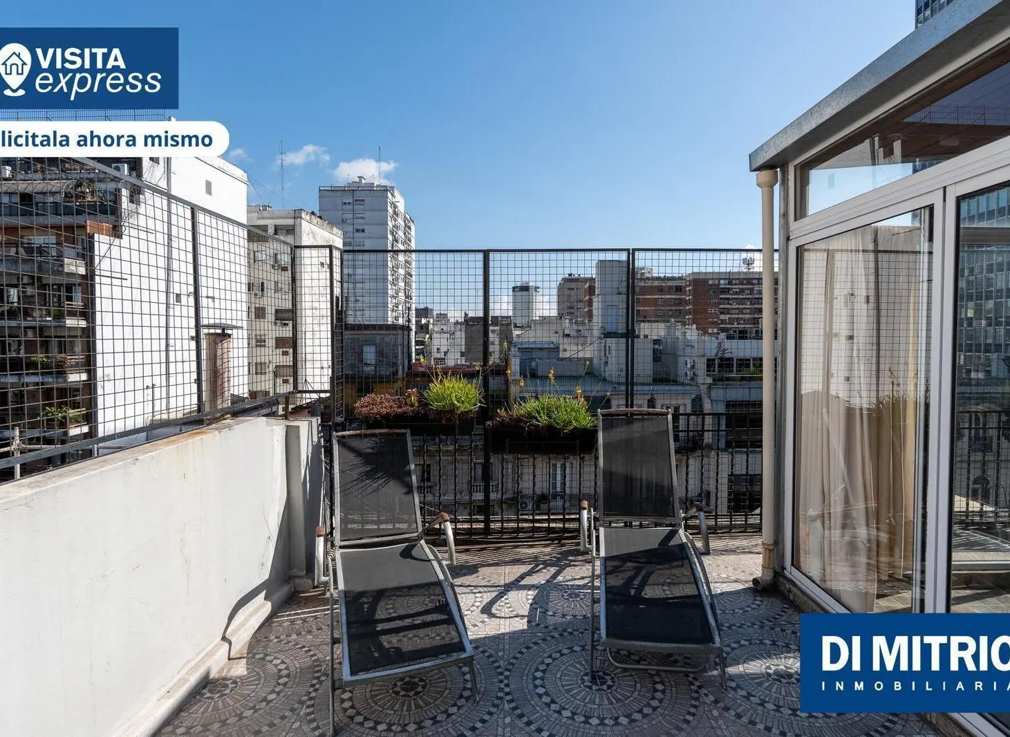 Retiro depto 12 amb pileta terraza 5