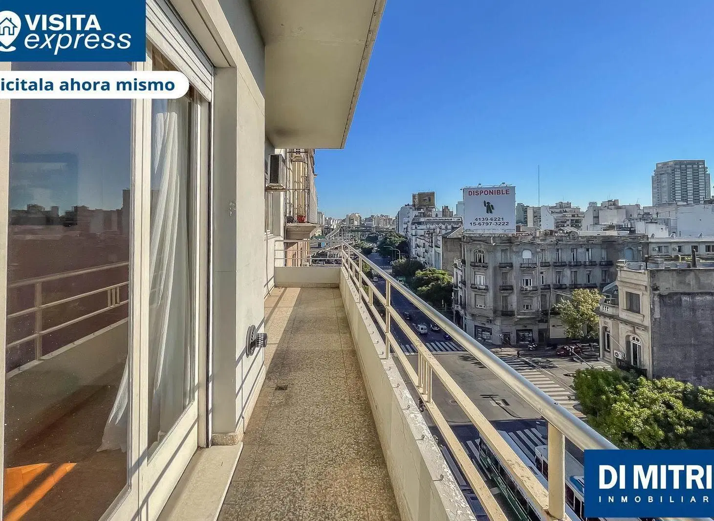 Barracas depto 4 amb balcon corrido y dependencia 3