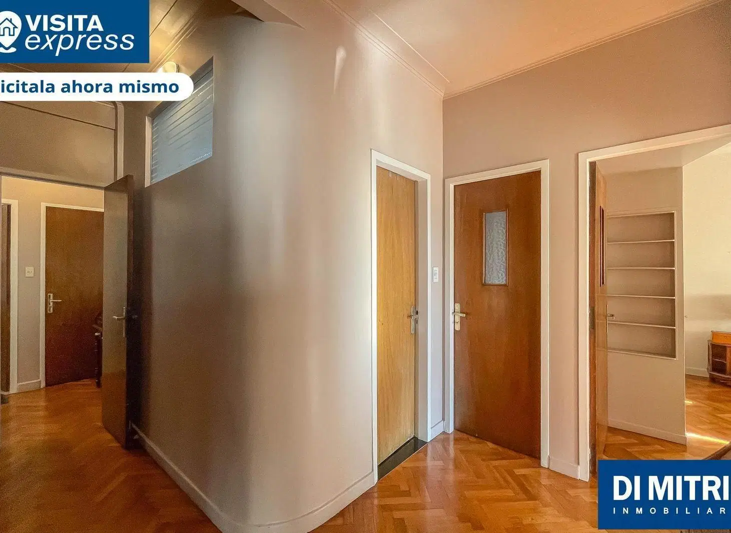 Barracas depto 4 amb balcon corrido y dependencia 5