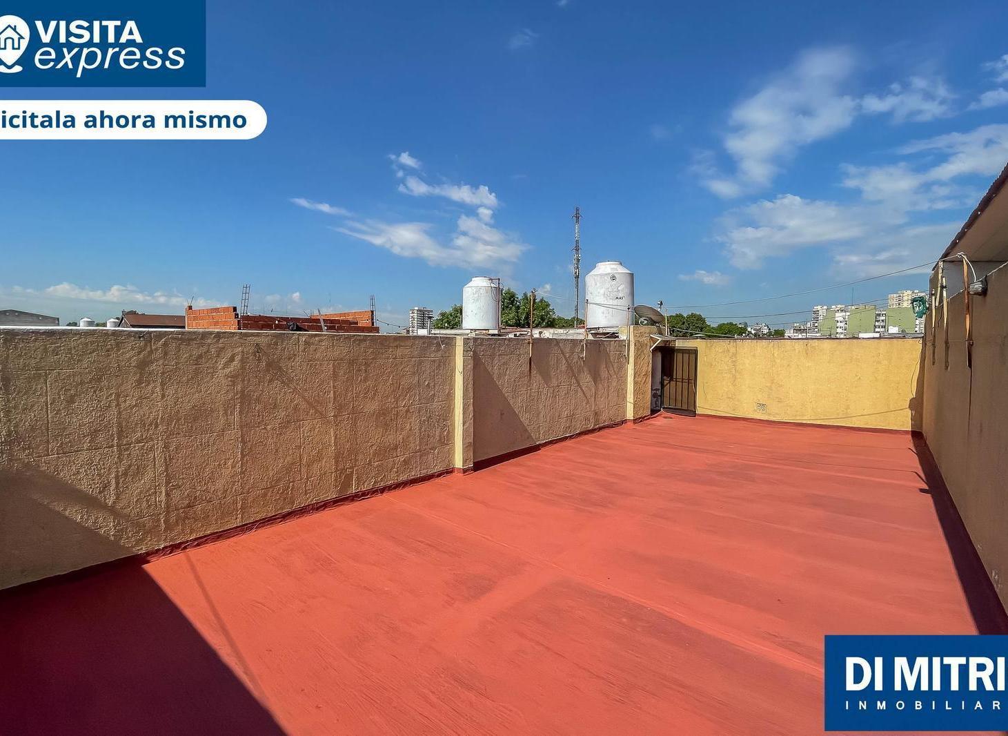 PH apto crédito en La Boca · 95 m² con terraza propia de 40 m²