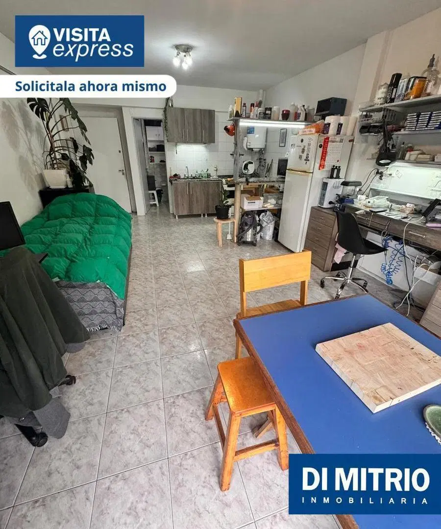 La Boca Monoambiente 31m2 con terraza y renta 3