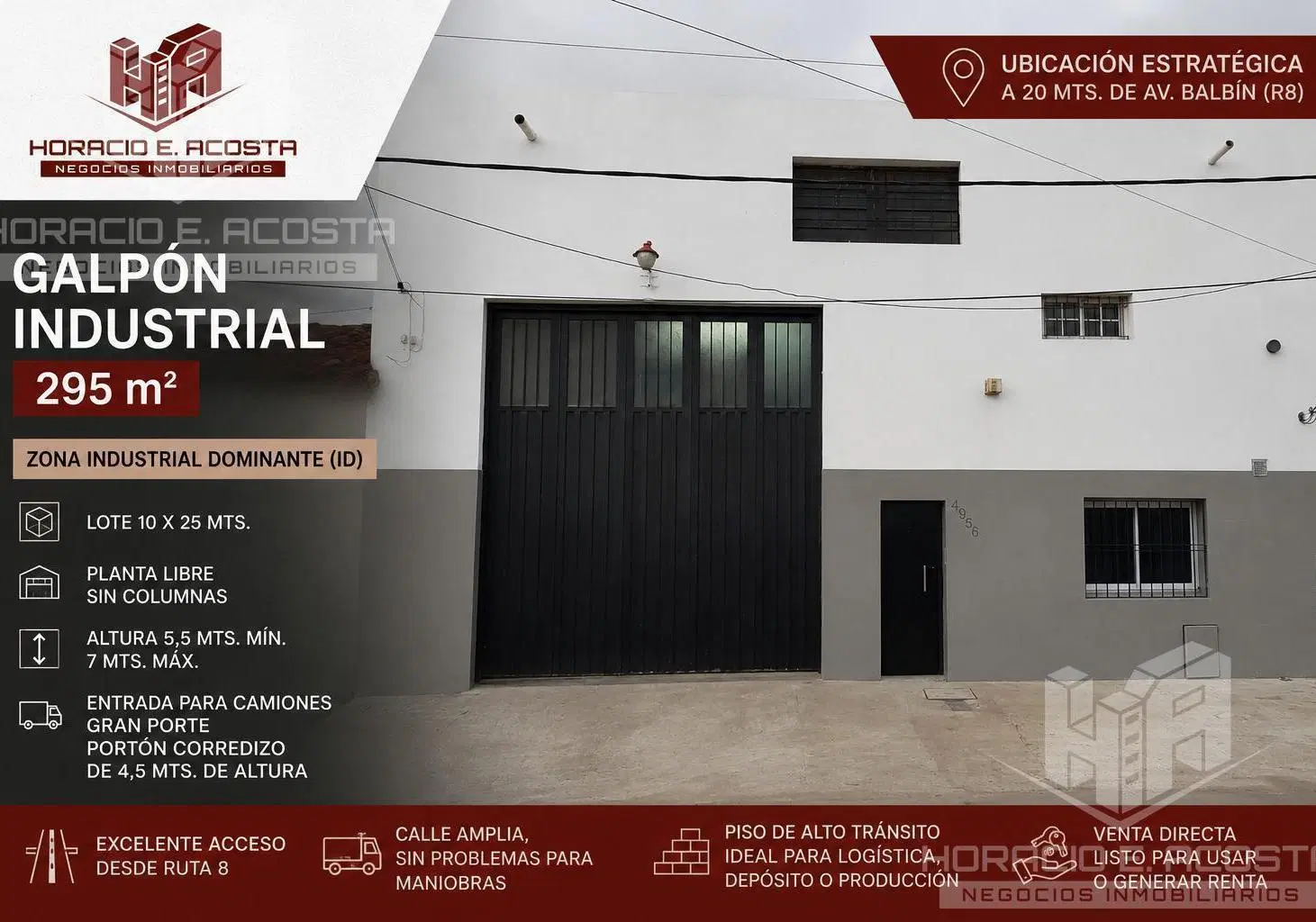 Galpón en venta 300m2 Oportunidad - San Martin - suipacha 4956 4