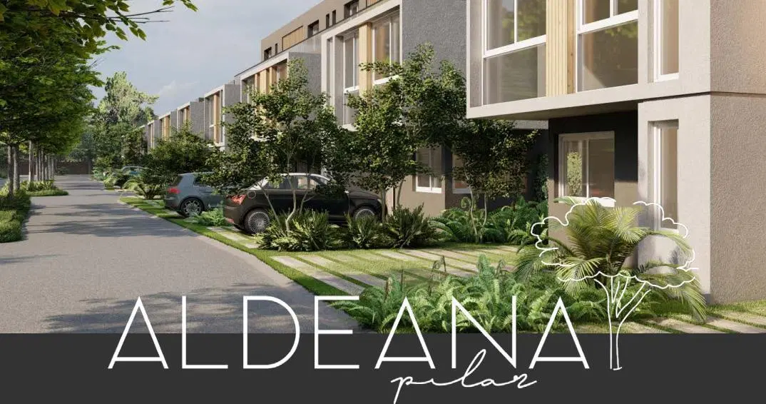 Townhouse en venta 3 ambientes con jardin privado en Aldeana Pilar 3