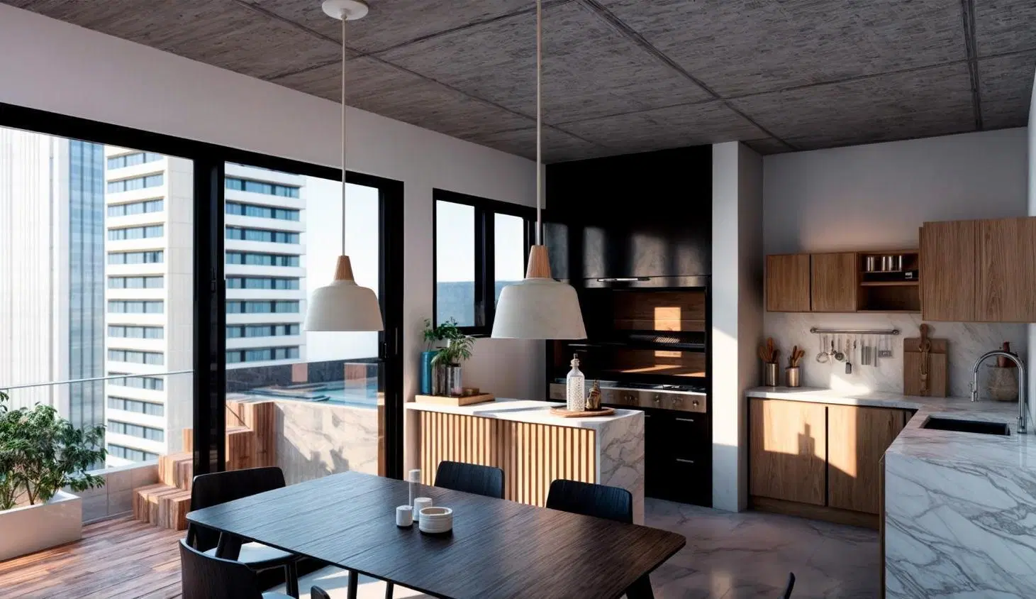 Departamento monoambiente en  venta en Recoleta 2