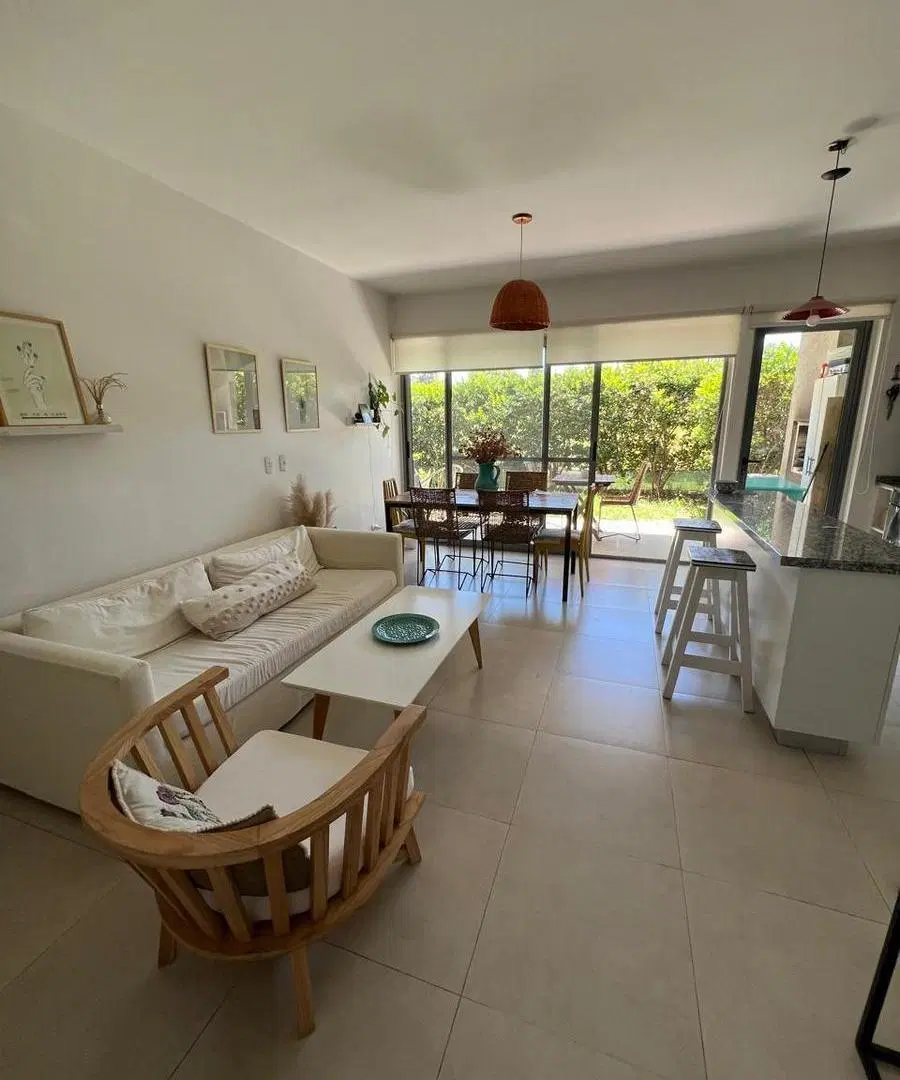 Departamento 2 ambientes en alquiler con jardin y parrilla en Civis Tortugas Pilar 3