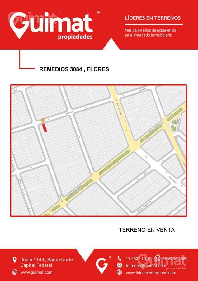 Terreno - Flores - Lideres en Terrenos - Guimat Propiedades 4