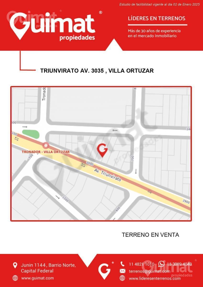Excelente Terreno en Villa Ortuzar - Lideres en Terrenos 1