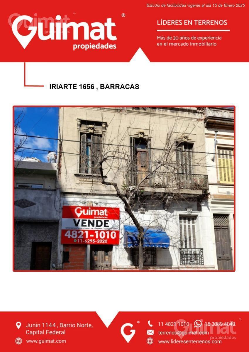 Excelente Terreno en Barracas - Lideres en Terrenos 2