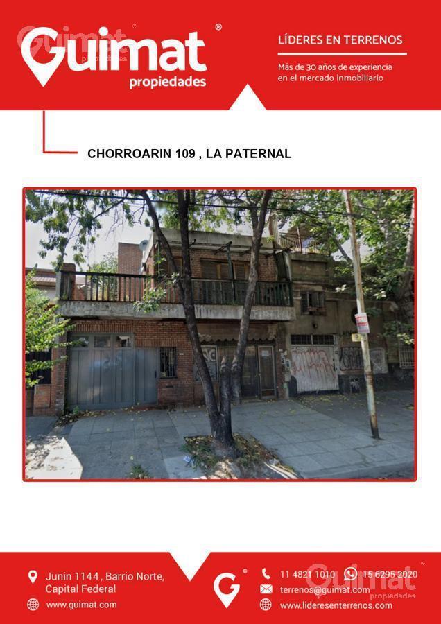 Av Chorroarin, a m de Av San Martin. Lideres en Terrenos - Guimat Propiedades. 3