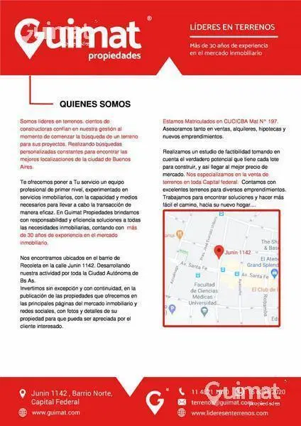 LIDERES EN TERRENOS - GUIMAT PROPIEDADES 8