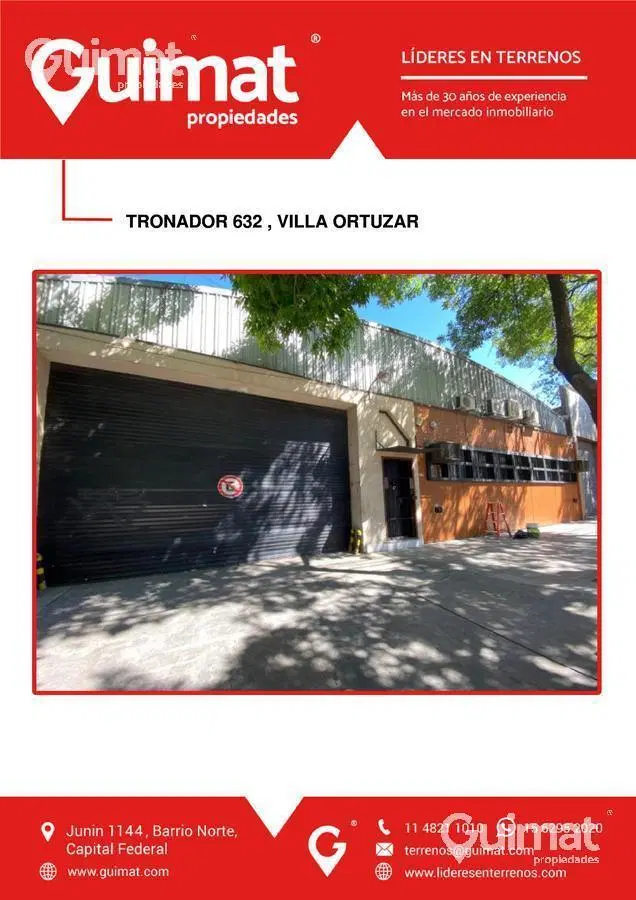 20 MTS DE FRENTE! - Villa Ortuzar - LIDERES EN TERRENOS - GUIMAT PROPIEDADES 2