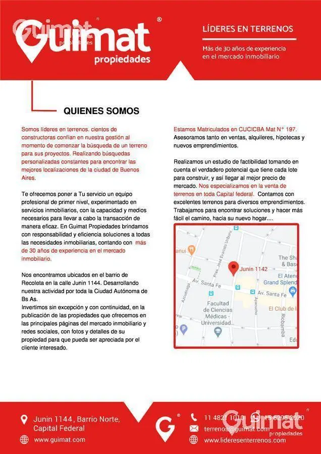 Terreno - Almagro - LIDERES EN TERRENOS - GUIMAT PROPIEDADES 3