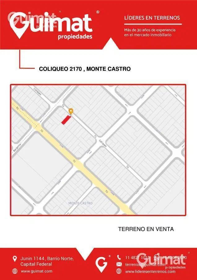 Terreno - Monte Castro - LIDERES EN TERRENOS - GUIMAT PROPIEDADES 3