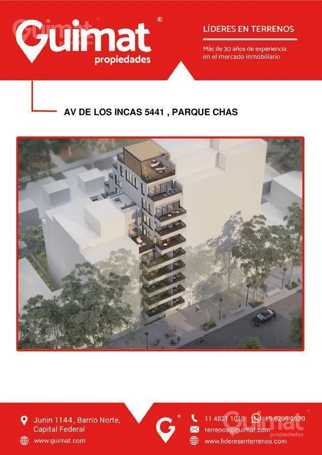 TERRENO EN VENTA! PLANOS APROBADOS, AV. DE LOS INCAS! - LIDERES EN TERRENOS - GUIMAT PROPIEDADES 5