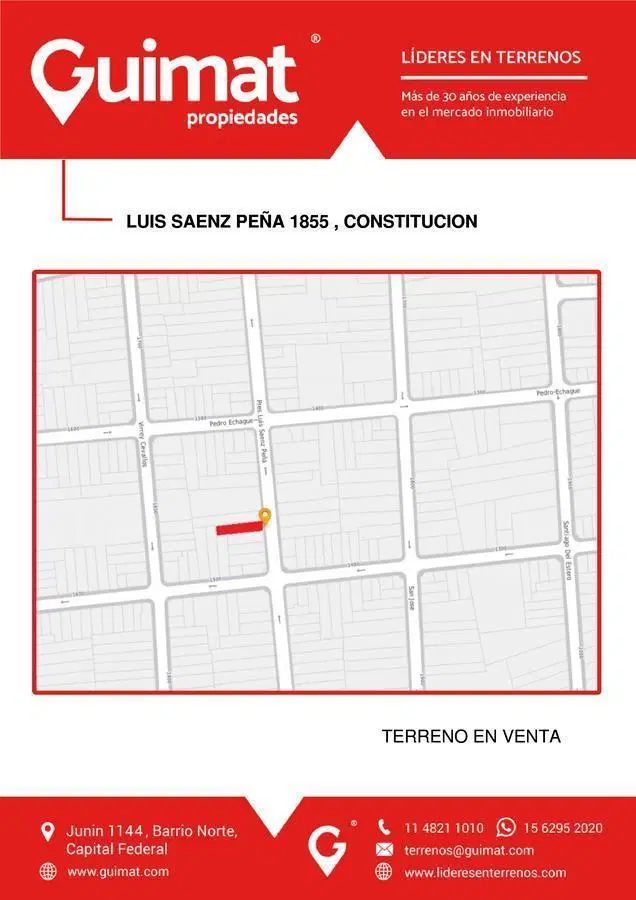 Terreno - Constitución - LIDERES EN TERRENOS - GUIMAT PROPIEDADES 5