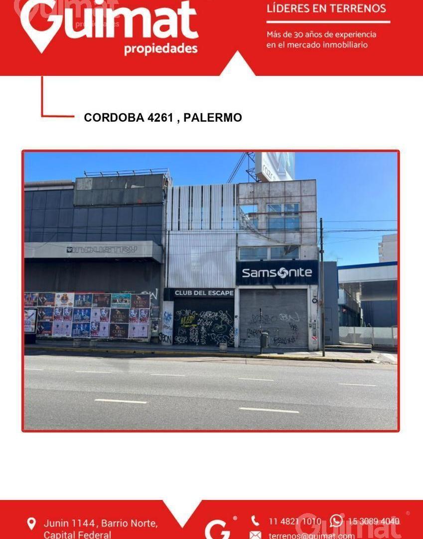 Excelente Terreno en Palermo- Lideres en Terrenos