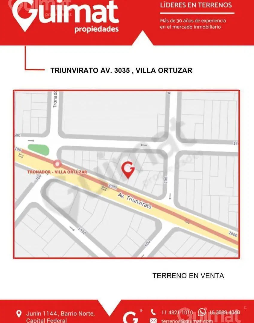 Excelente Terreno en Villa Ortuzar- Lideres en Terrenos 5