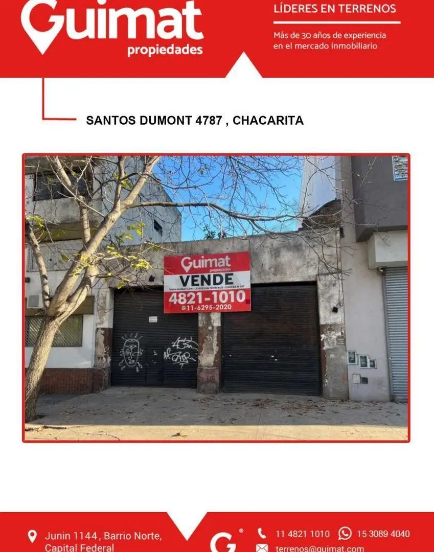Excelente Terreno en Chacarita- Lideres en Terrenos 2