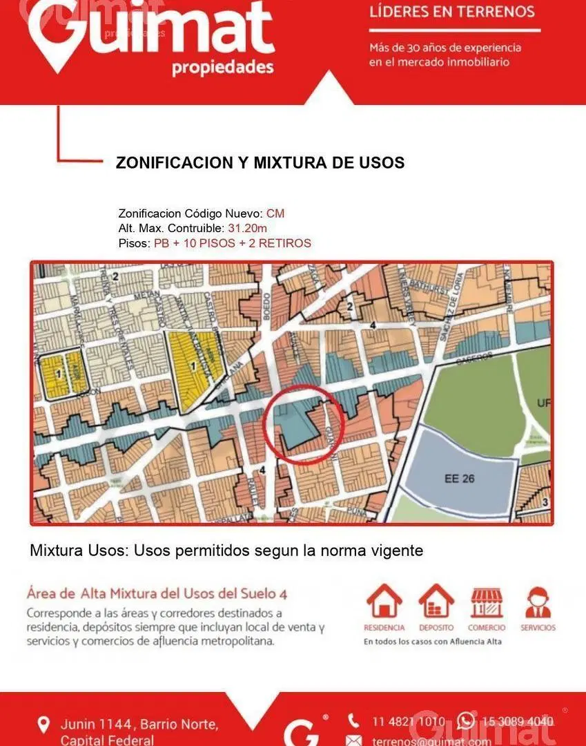 Excelente Terreno en Pompeya- Lideres en Terrenos 3