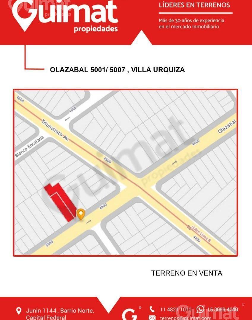 Foto de Excelente Terreno en Villa Urquiza- Lideres en Terrenos, imagen 4