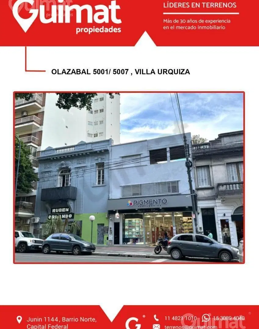 Excelente Terreno en Villa Urquiza- Lideres en Terrenos 2