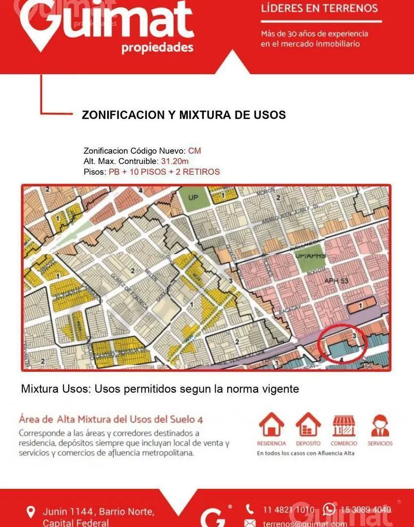 Excelente Terreno  Doble Frente Av Rivadavia - Floresta- 16.00 x 59.00 mts . Lideres en Terrenos 5