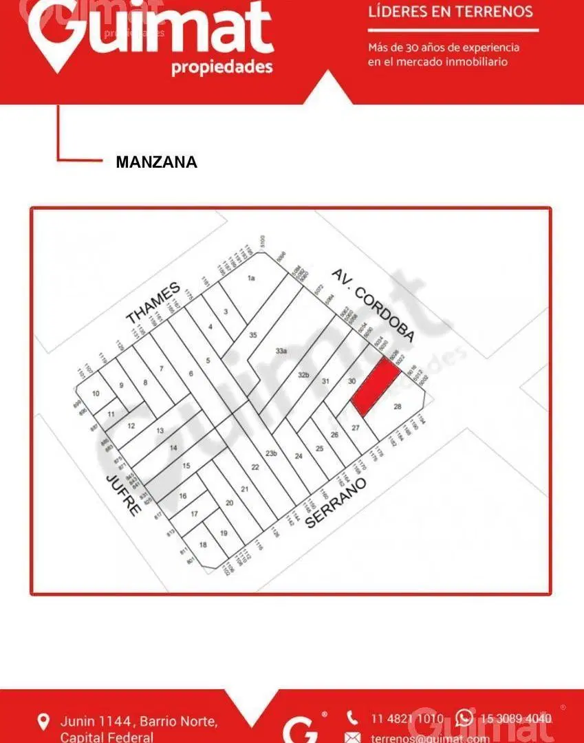 Excelente Terreno en Villa Crespo- Lideres en Terrenos 5