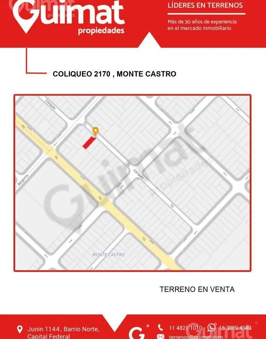 Excelente Terreno en Monte Castro- Lideres en Terrenos 5
