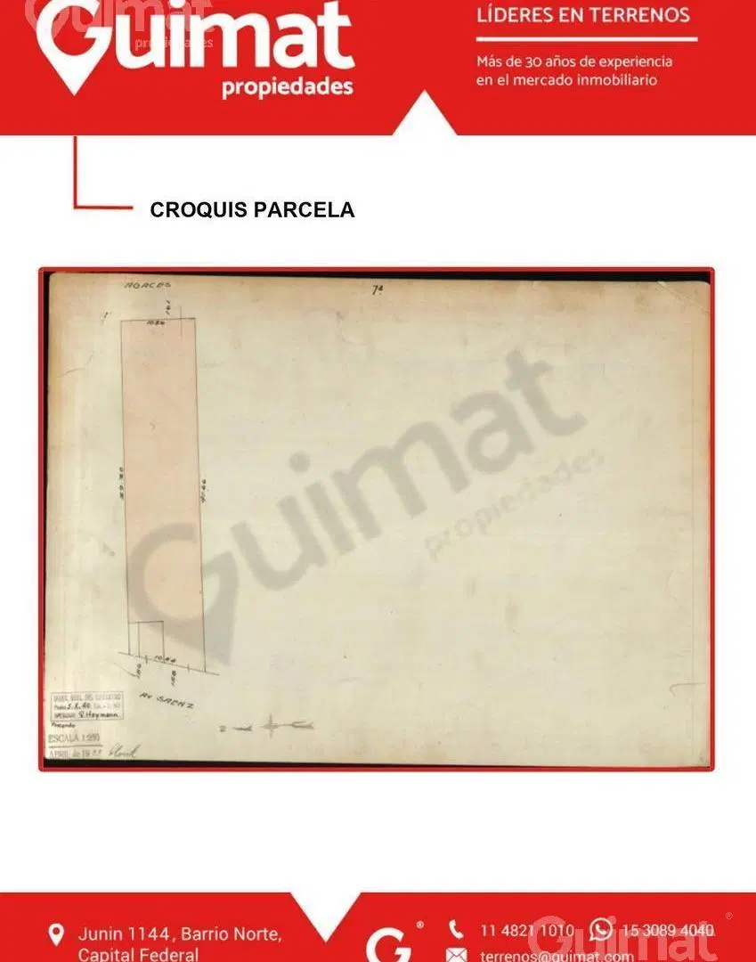 Excelente Terreno en Pompeya- Lideres en Terrenos 8