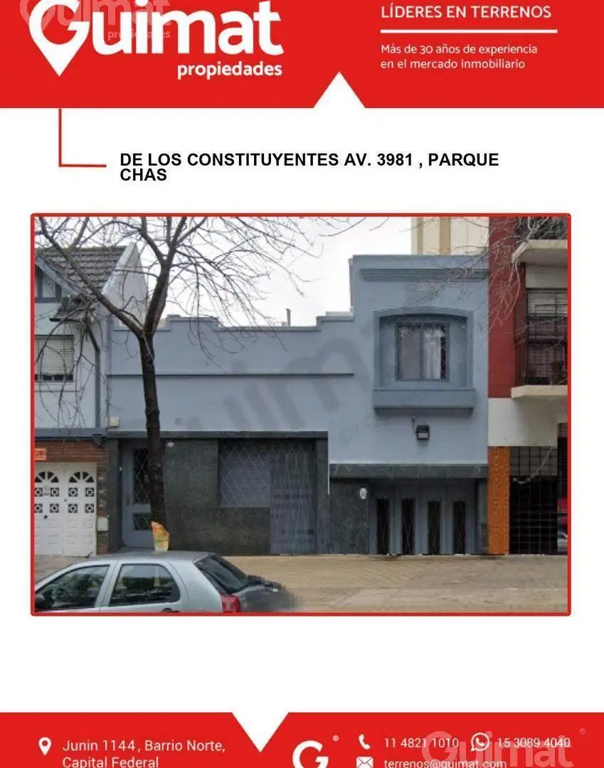 Excelente Terreno en Parque Chas- Lideres en Terrenos 5